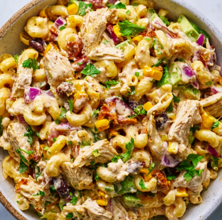 Creamy Chipotle Chicken Pasta Salad Recipe | Easy & Flavorful Meal