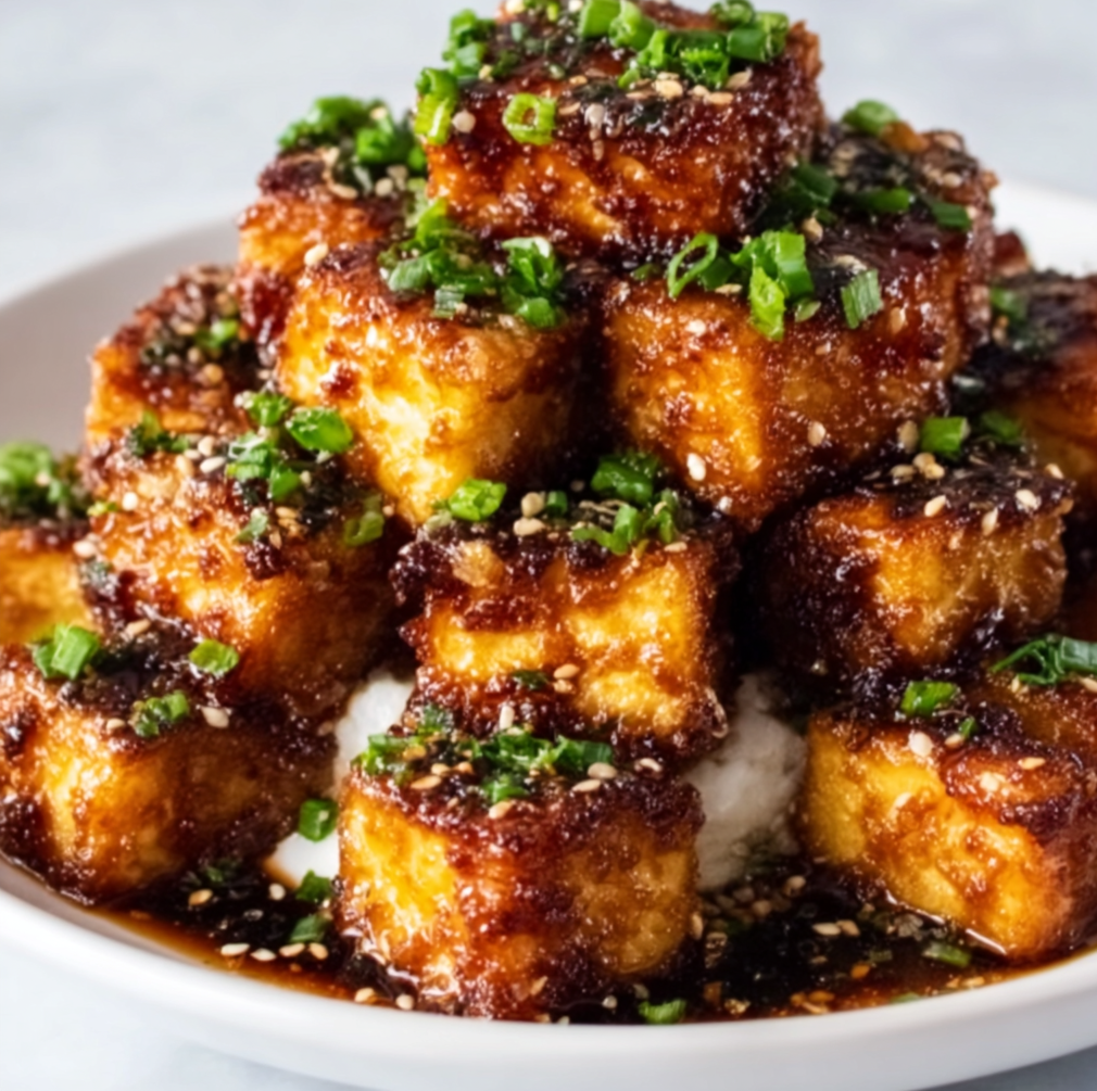 Crispy Honey Garlic Tofu Recipe | Easy & Delicious Vegan Dish