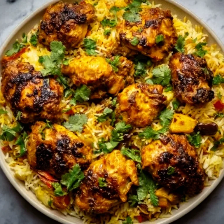 Authentic Moroccan Chicken & Rice Recipe | Easy & Flavorful North African Dish
