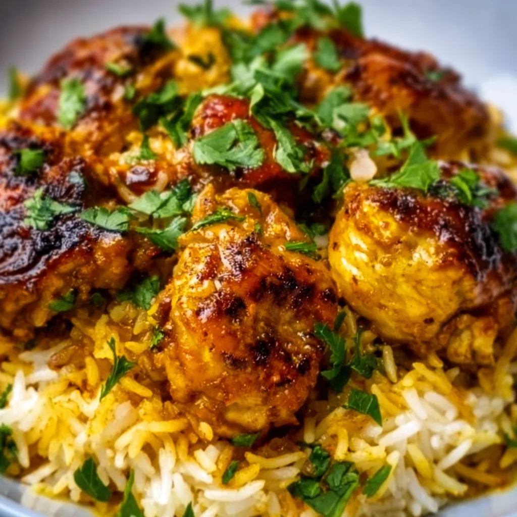 Authentic Moroccan Chicken & Rice Recipe | Easy & Flavorful North African Dish
