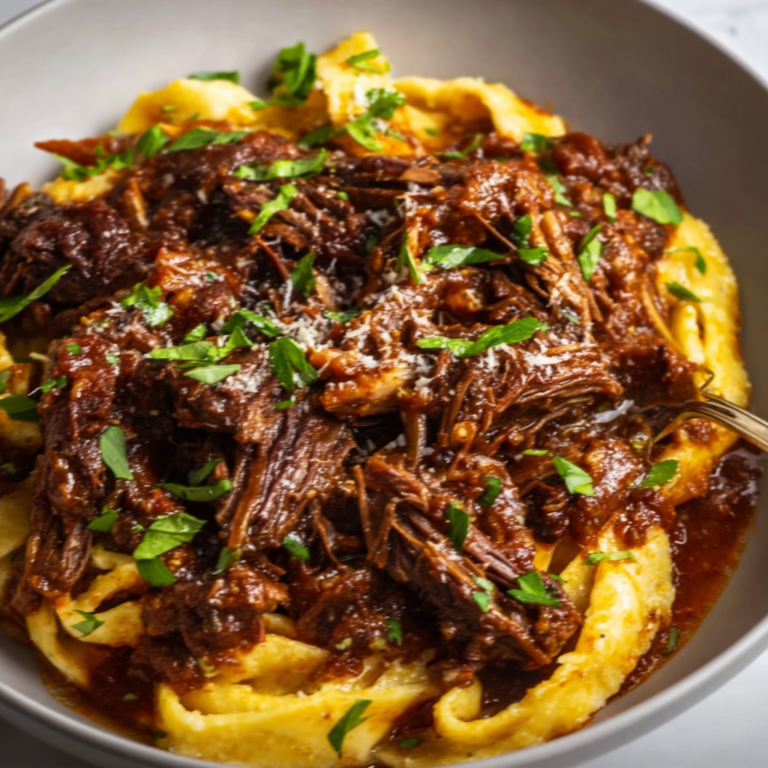 Tender Slow-Cooked Short Rib Ragu Recipe | Rich & Flavorful Italian Sauce