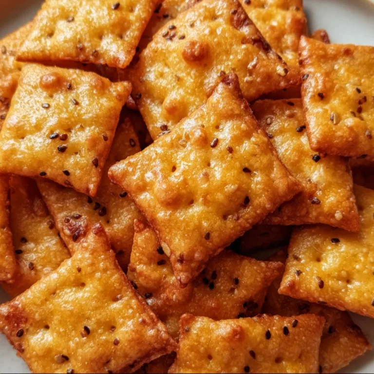 Sourdough Cheez-Its Snack Crackers – Crispy, Cheesy, Gourmet Snack Delight