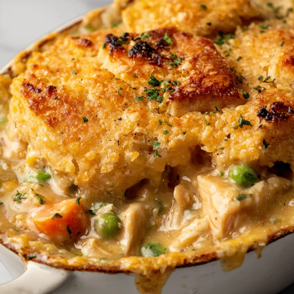 Gluten-Free Cheddar Bay Chicken Pot Pie Recipe | Delicious & Easy