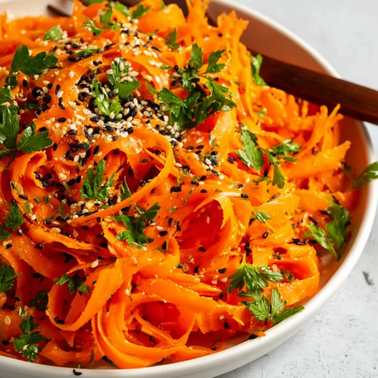 Fresh and Healthy Raw Carrot Salad Recipe | Easy & Nutritious