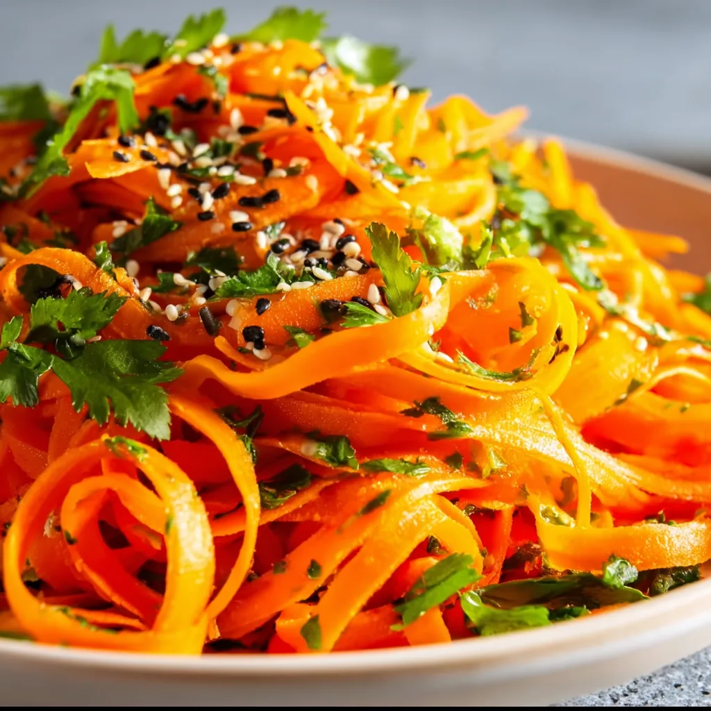 Fresh and Healthy Raw Carrot Salad Recipe | Easy & Nutritious