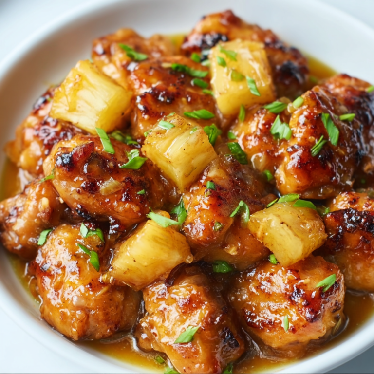 Delicious Brown Sugar Pineapple Chicken Recipe | Sweet & Savory Meal Idea