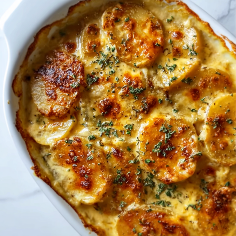 Creamy & Cheesy Au Gratin Potatoes Recipe | Easy, Delicious Side Dish