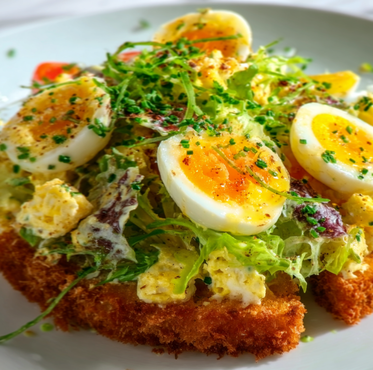 Crispy Egg Salad Recipe – Easy, Delicious & Healthy Meal Idea