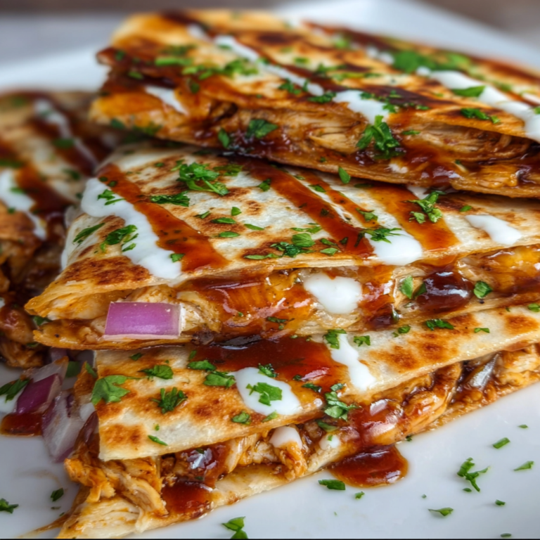 Hot Honey BBQ Chicken Quesadillas Recipe | Sweet & Spicy BBQ Flavor