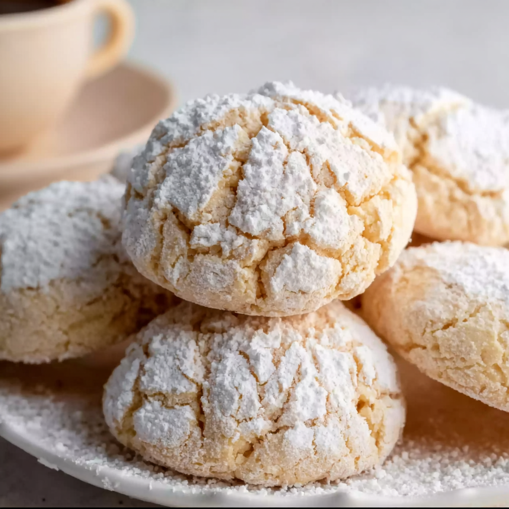 Authentic Italian Amaretti Cookies Recipe | Crispy & Chewy Almond Delights