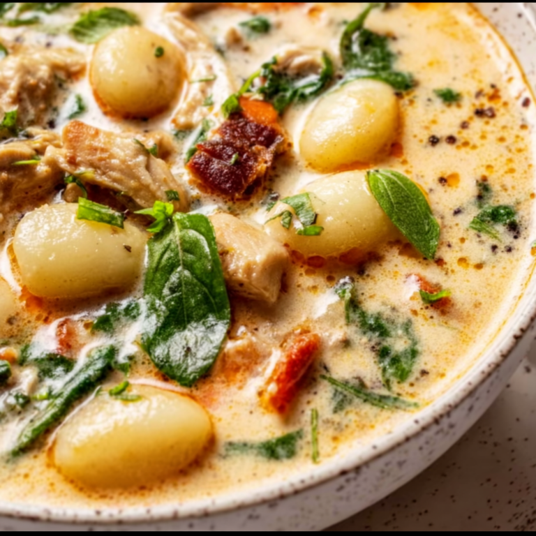 Creamy Italian Chicken Gnocchi Soup Recipe | Easy Comfort Food
