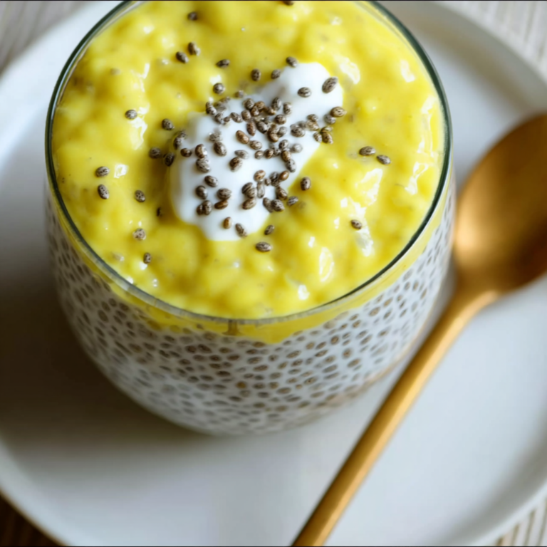 Delicious Lemon Curd Chia Pudding Recipe | Healthy & Refreshing Dessert