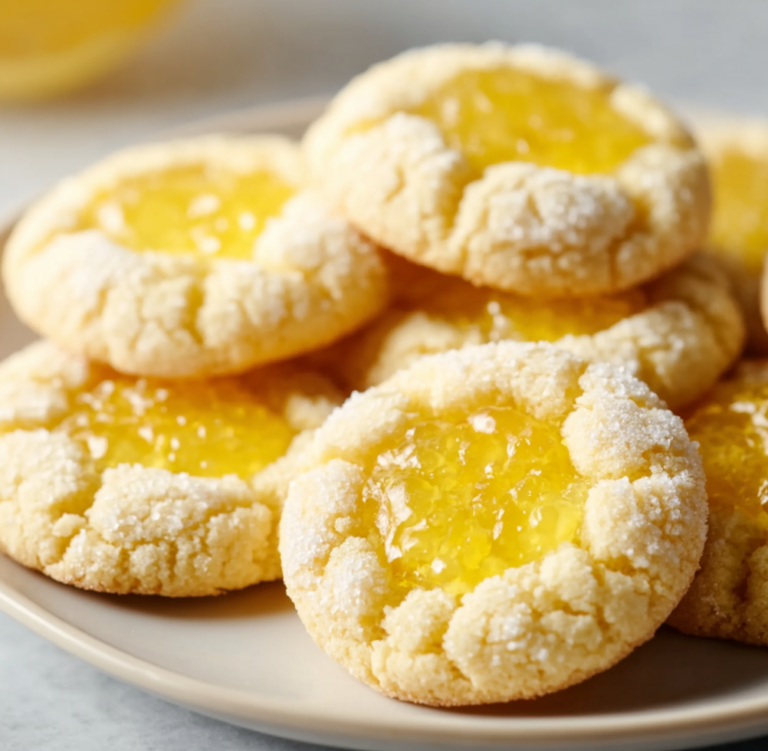 Delicious Lemon Curd Cookies Recipe – Easy & Zesty Homemade Treats