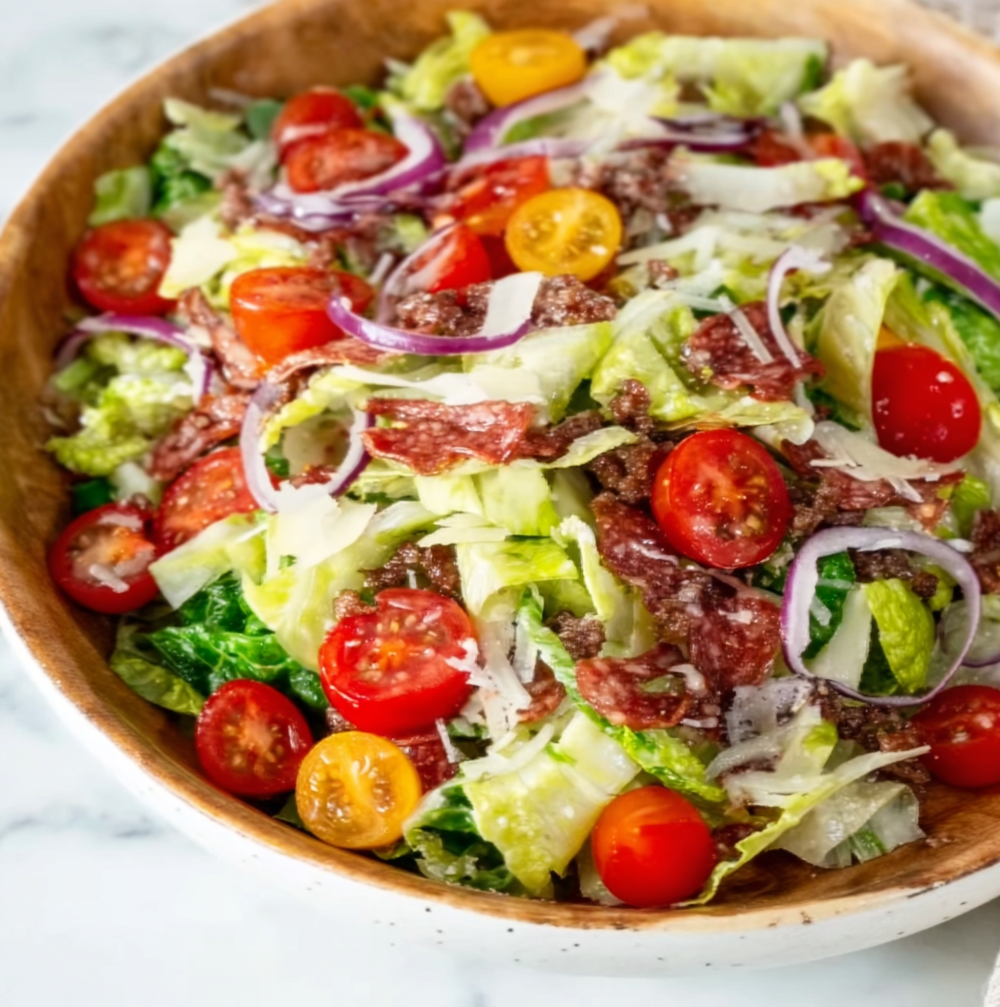 Low Carb Italian Grinder Salad Recipe | Healthy & Delicious Keto Meal