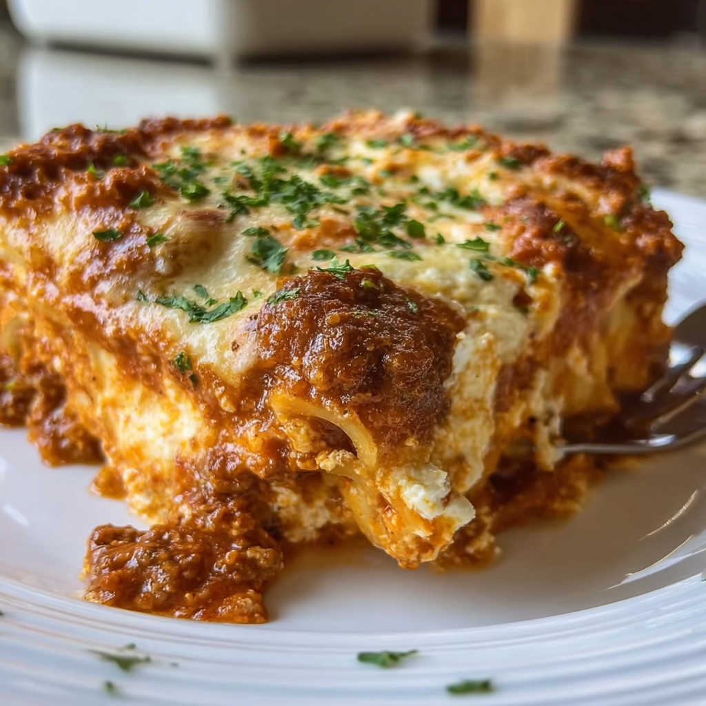 Mom’s Cottage Cheese Lasagna Recipe | Classic Comfort Food Made Easy