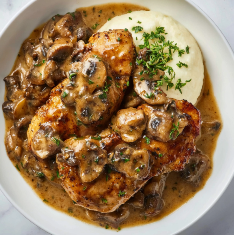 Delicious Mushroom Chicken Recipe | Easy & Flavorful Chicken with Mushrooms