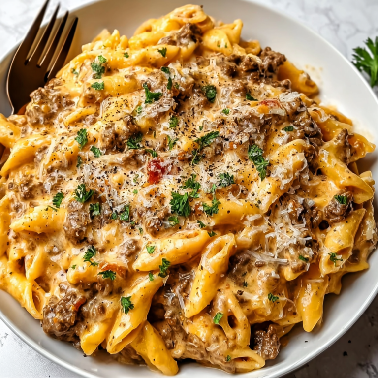 High Protein Creamy Beef Pasta Recipe | Delicious & Nutritious Meal